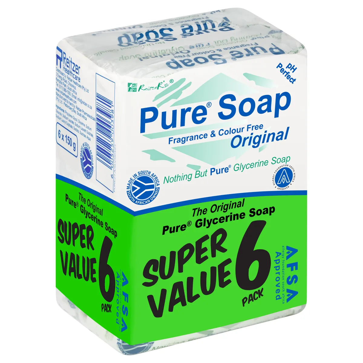 REITZER PURE SOAP 150G X 6