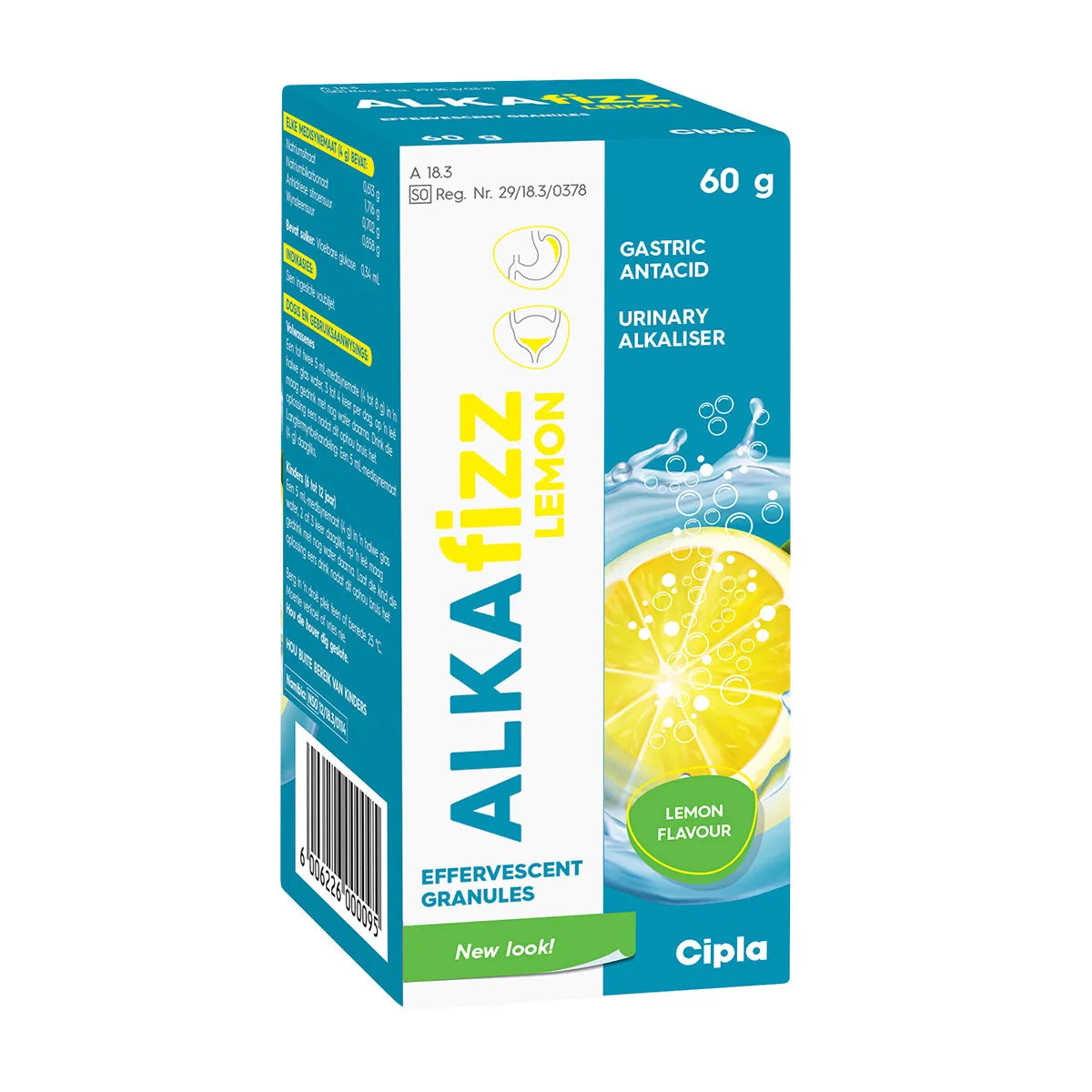 ALKAFIZZ REGULAR BOXED GRANULES 60