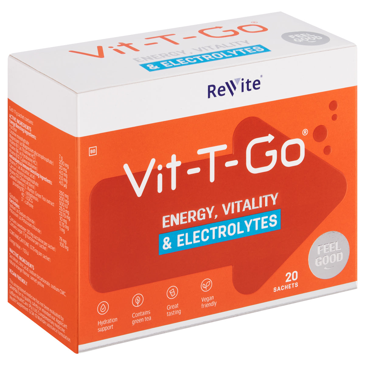 REVITE VIT-T-GO 11G SACHETS 20