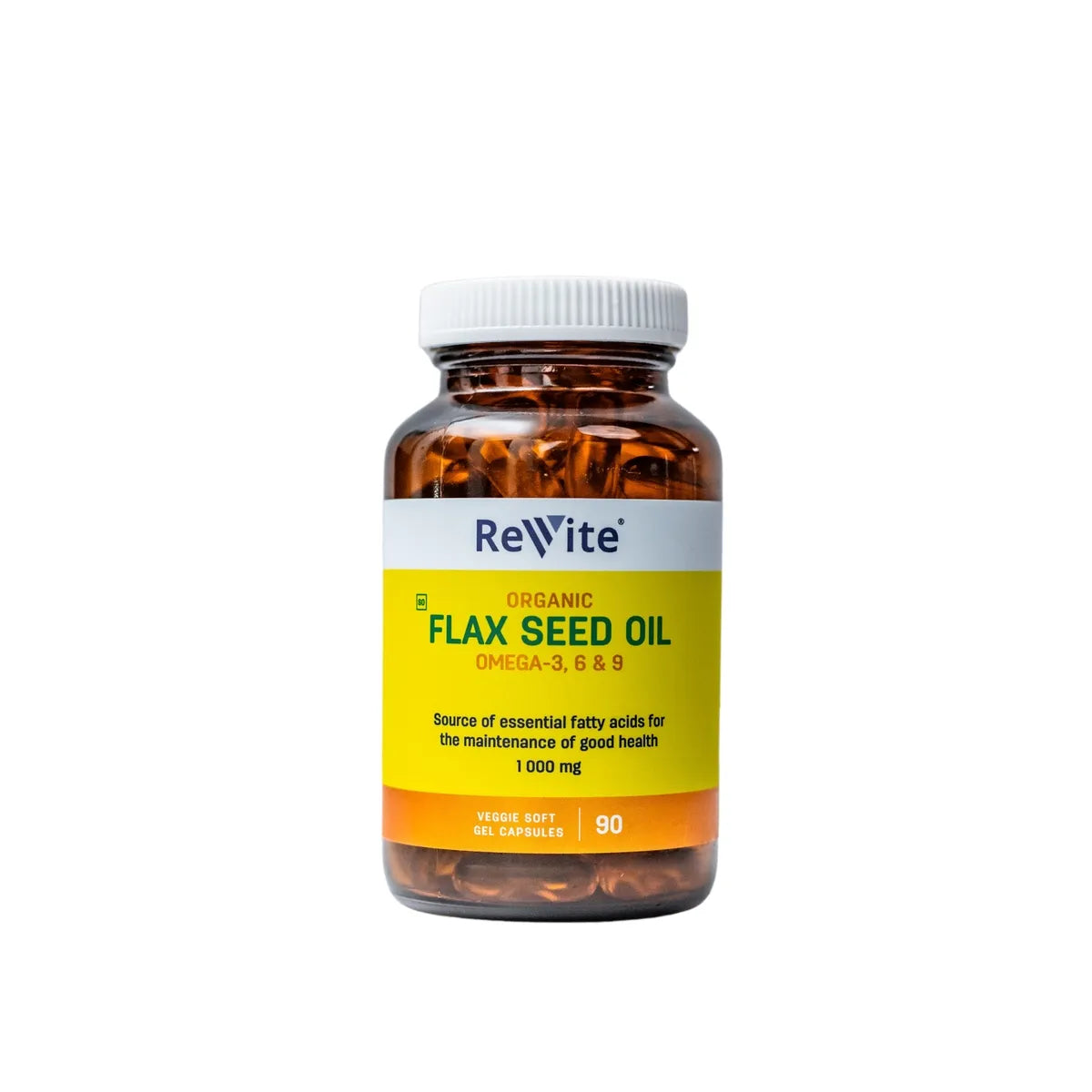REVITE FLAXSEED OIL 1000MG CAPSULES 90