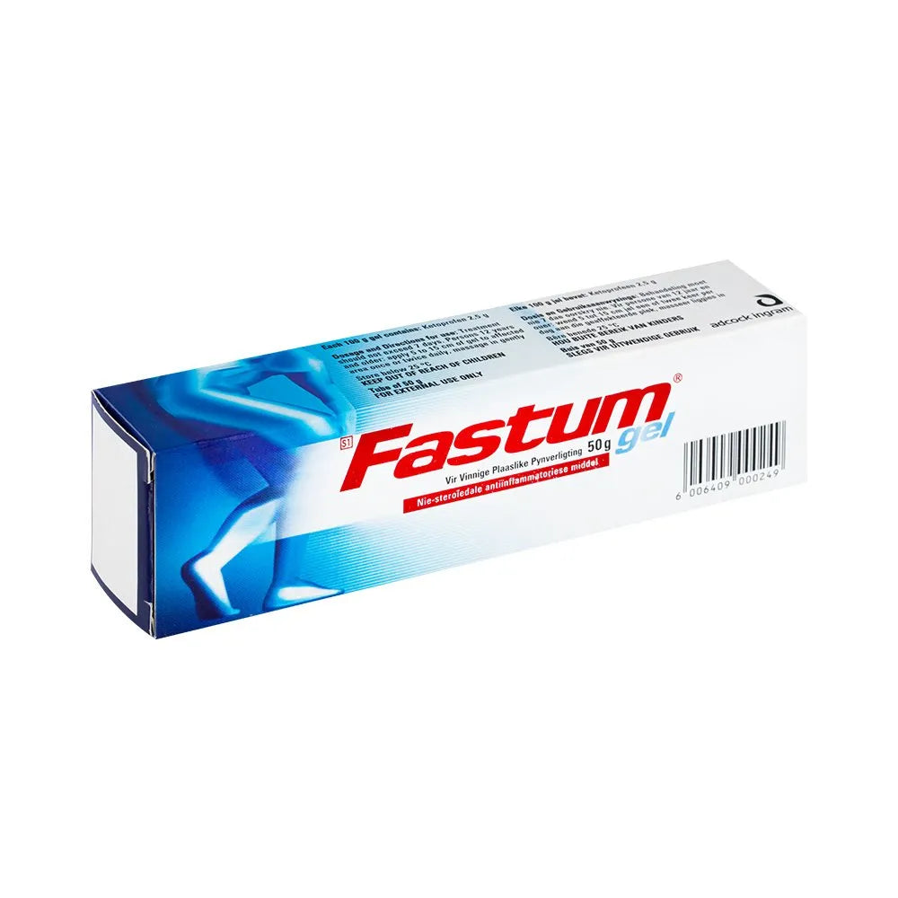 FASTUM GEL 2,5% – Linton Grange Pharmacy