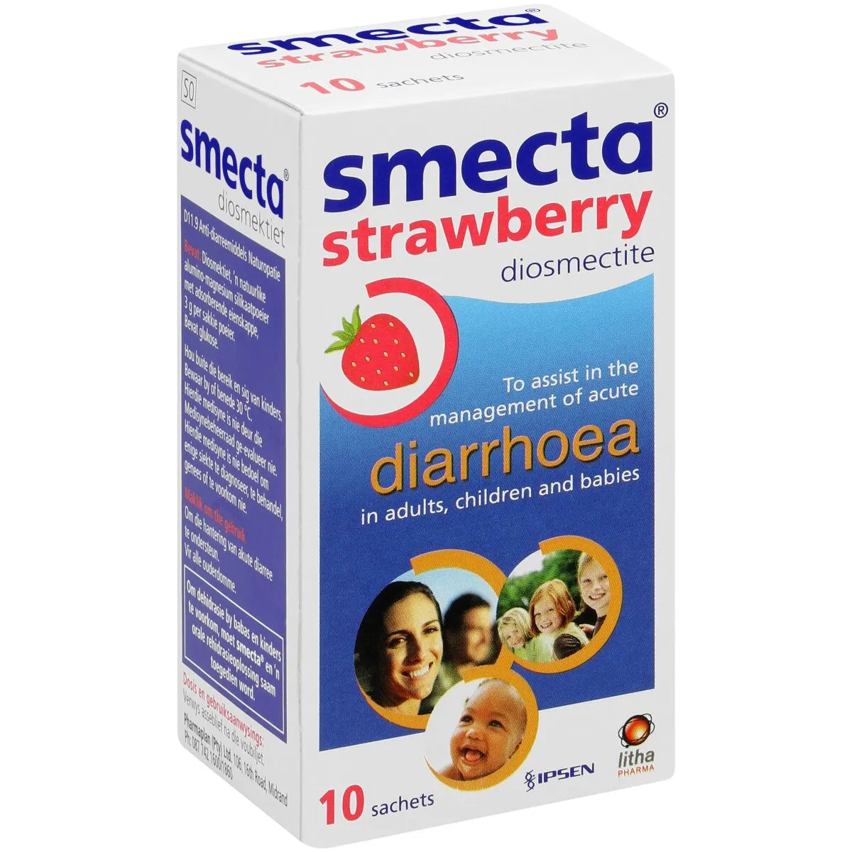 SMECTA STRAWBERRY 3G SACHETS 10