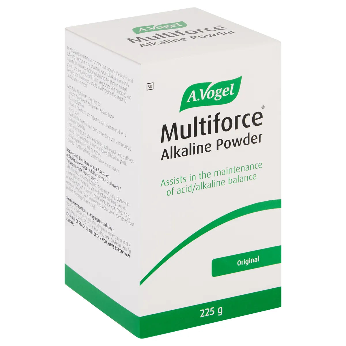 A. VOGEL MULTIFORCE ALKALINE POWDER 225G