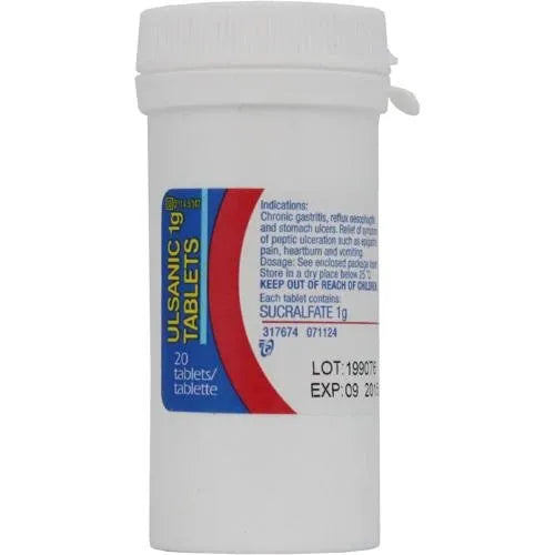 ULSANIC 1G TABLETS 20