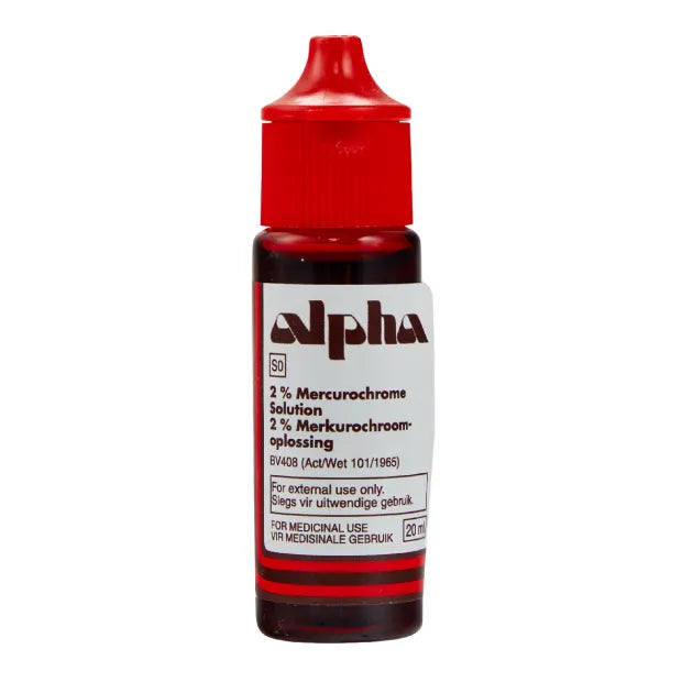 ALPHA MERCUROCHROME 2% 20ML