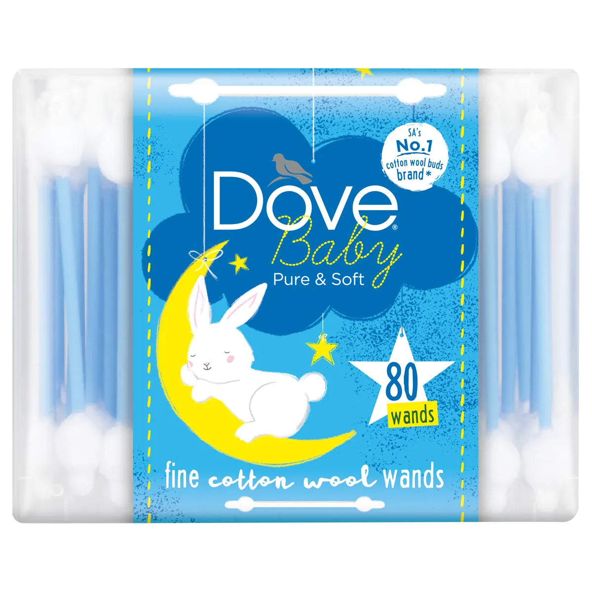 DOVE BABY COTTON WANDS 80