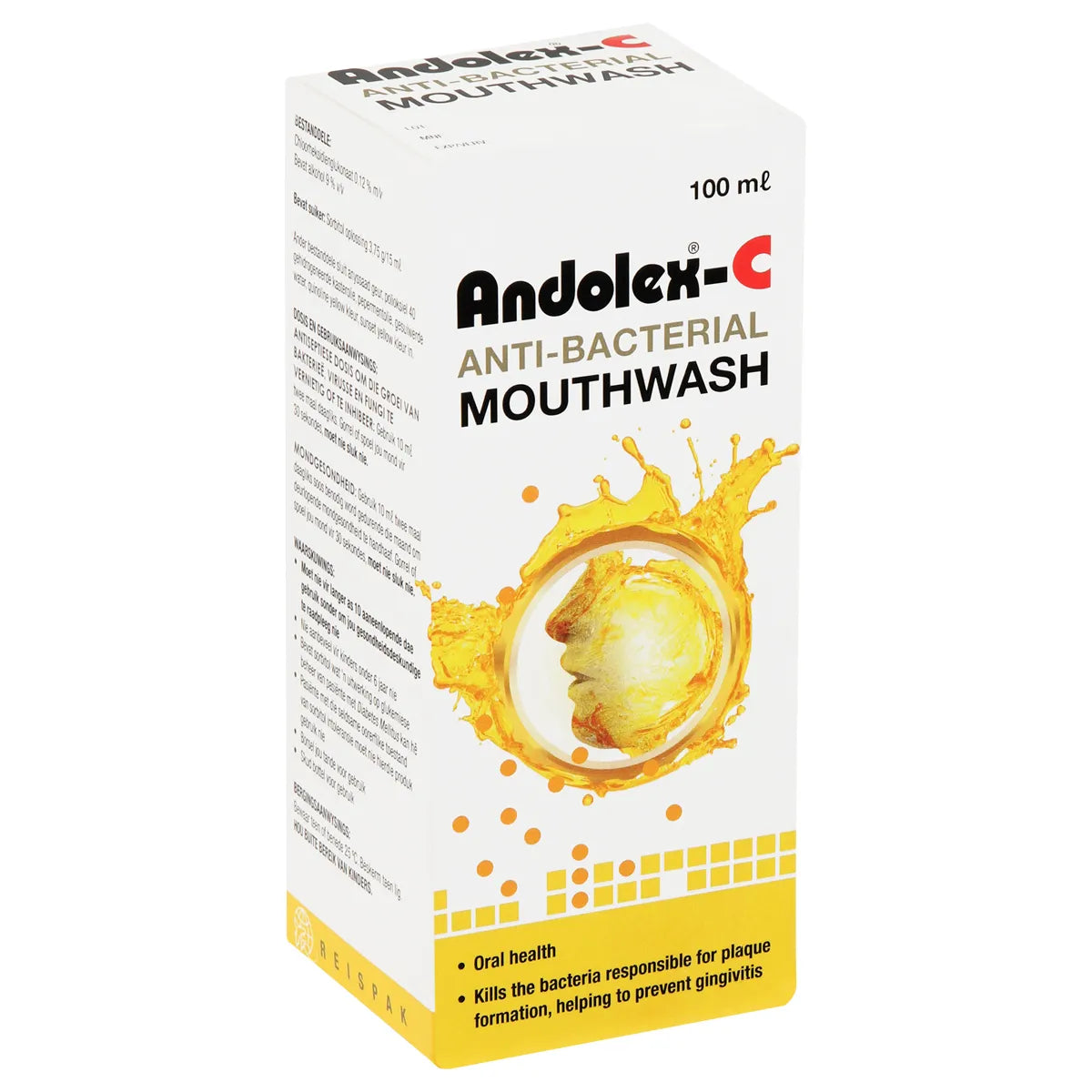 ANDOLEX-C ANTI-BACTERIAL MOUTHWASH 100ML