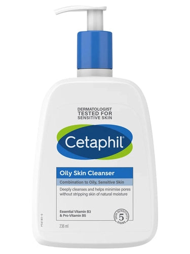 CETAPHIL OILY SKIN CLEANSER 236ML