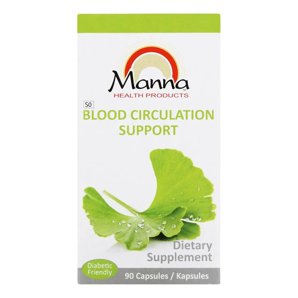 MANNA BLOOD CIRCULATION SUPPORT CAPSULES 90