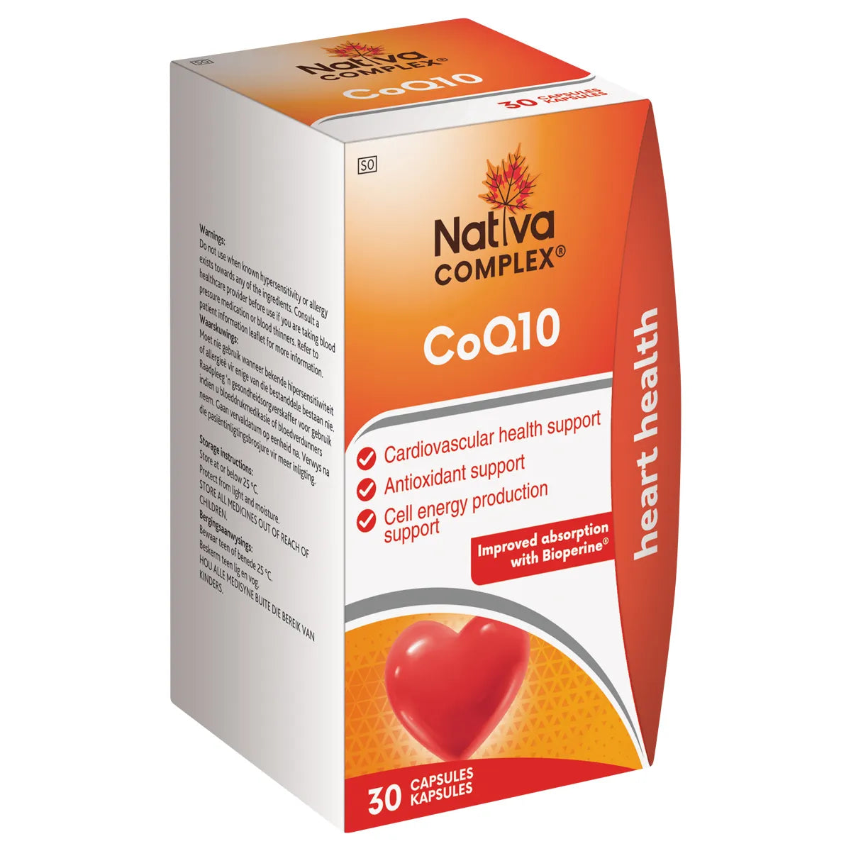 NATIVA COQ10 COMPLEX CAPSULES 30