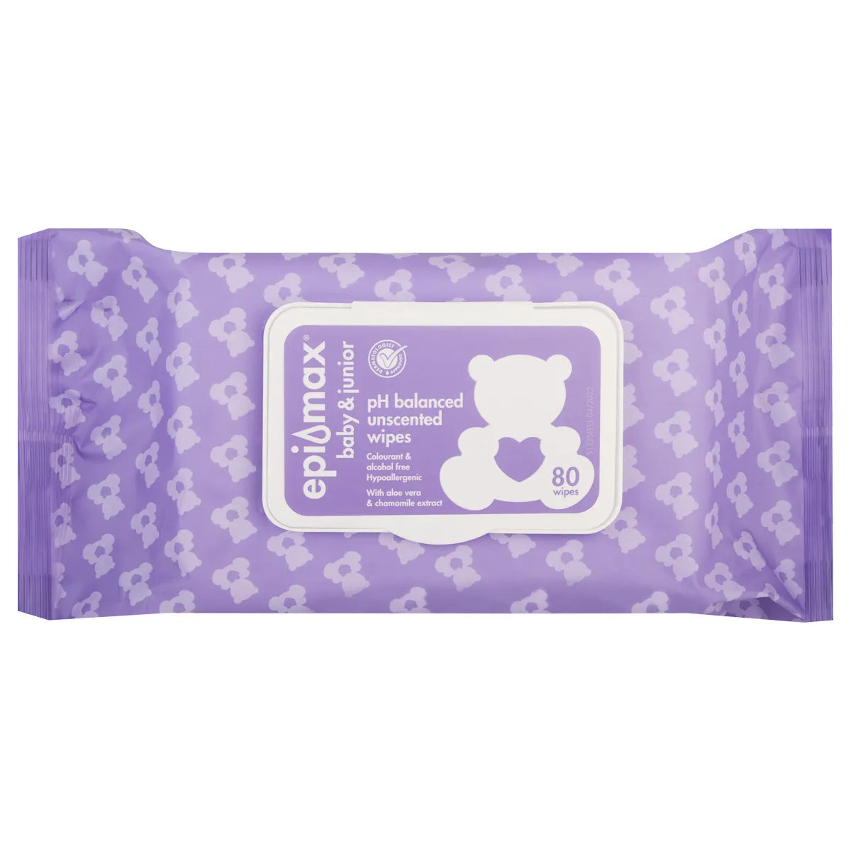 EPI-MAX UNSCENTED WIPES 80