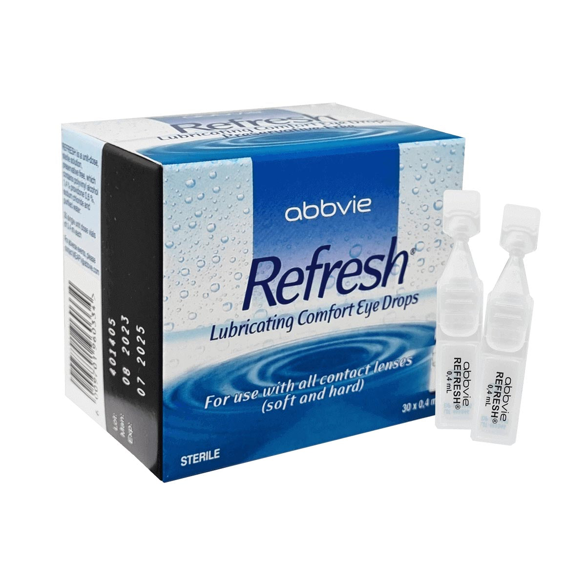 REFRESH SINGLE DOSE EYE DROPS 0.4ML X 30
