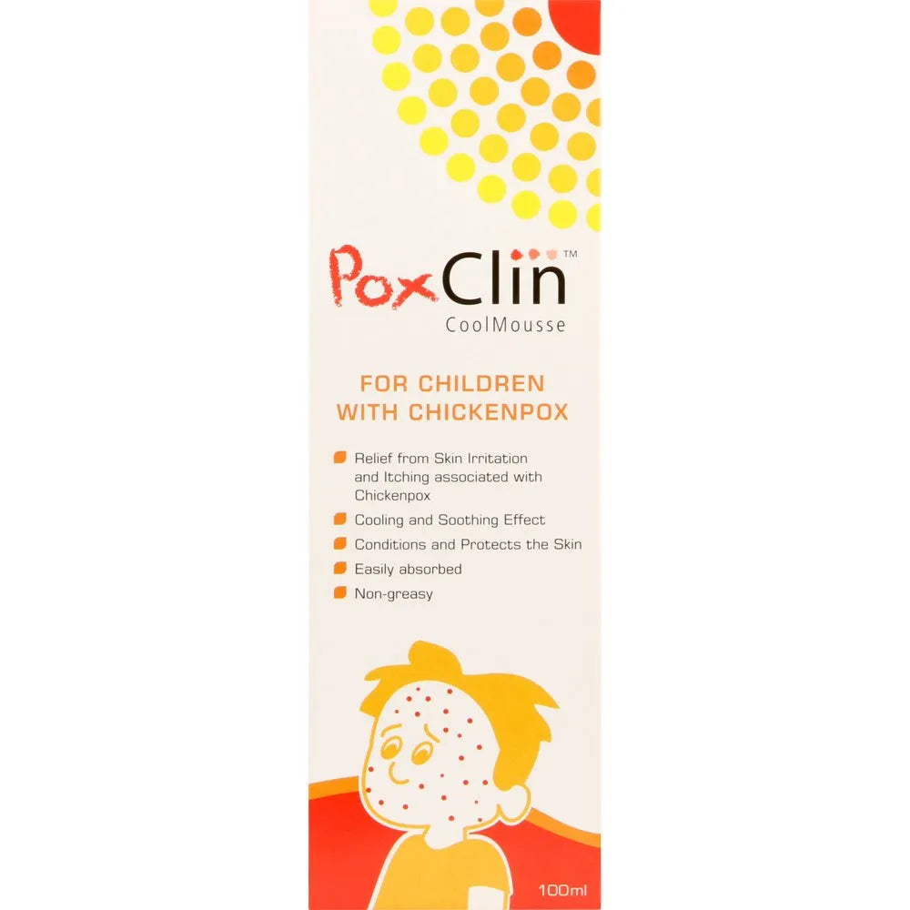 POXCLIN COOL MOUSSE 300MG/5ML SOLUTION 100ML