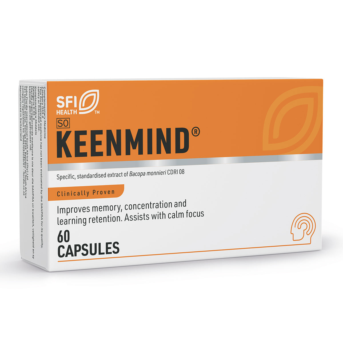 KEENMIND 160MG CAPSULES 60