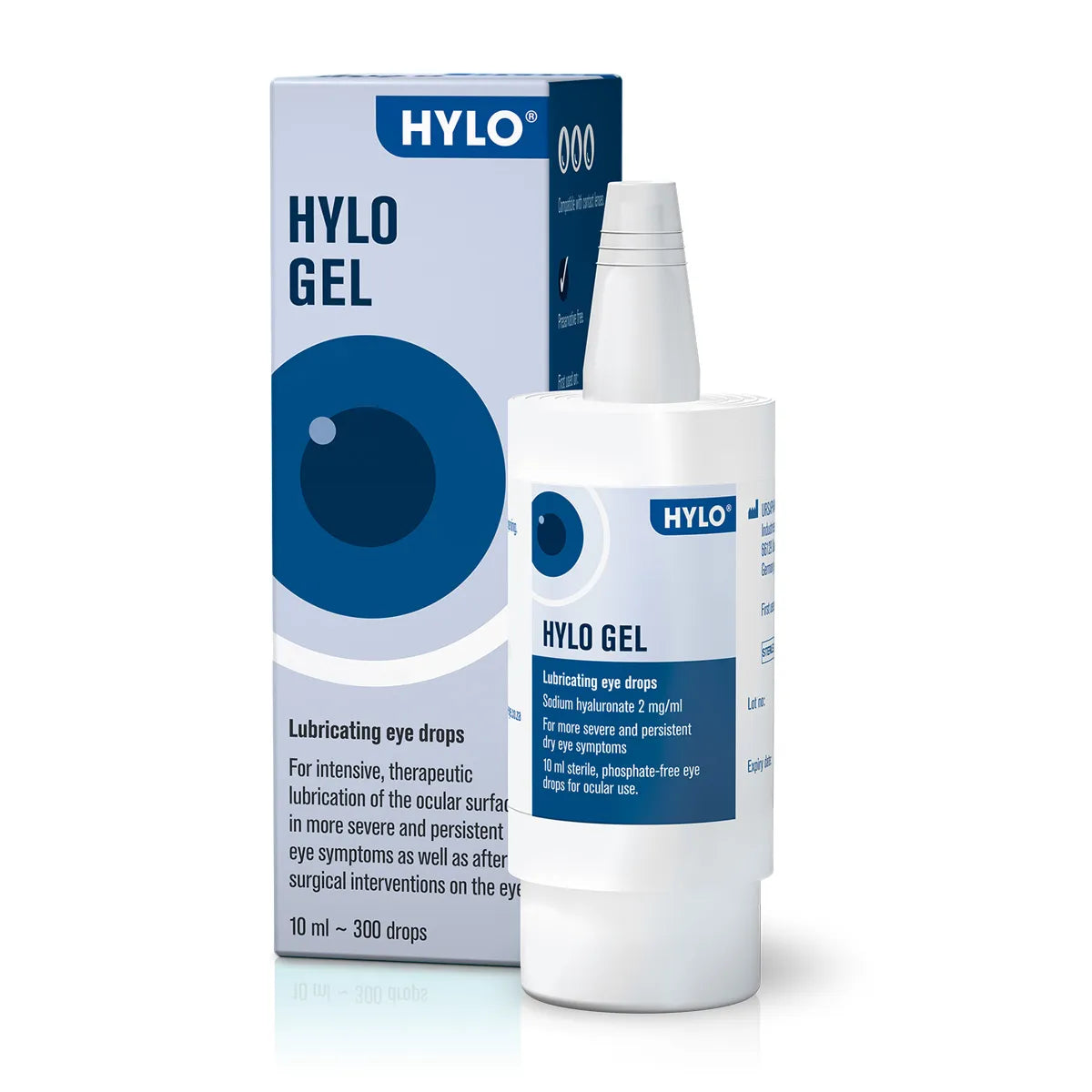 HYLO LUBRICATING EYE GEL 10ML