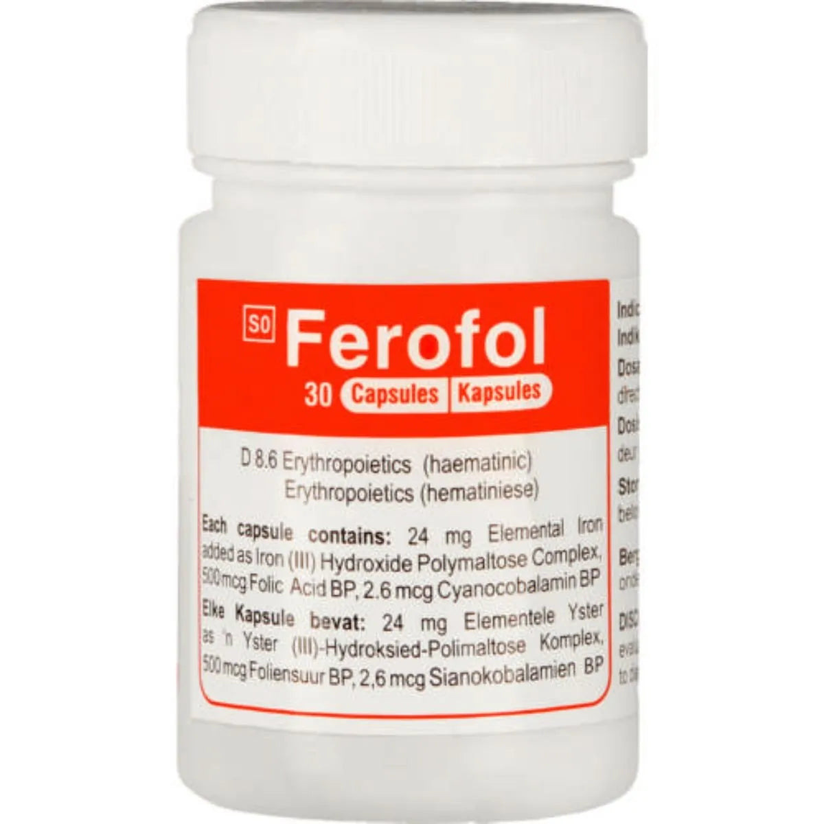FEROFOL CAPSULES 30