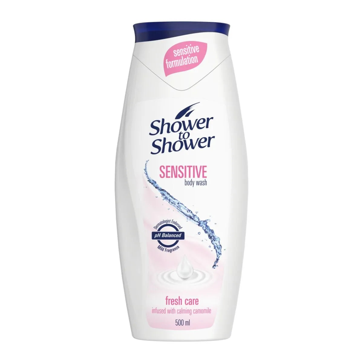 SHOWER TO SHOWER SENSITIVE BODY WASH GEL 500ML
