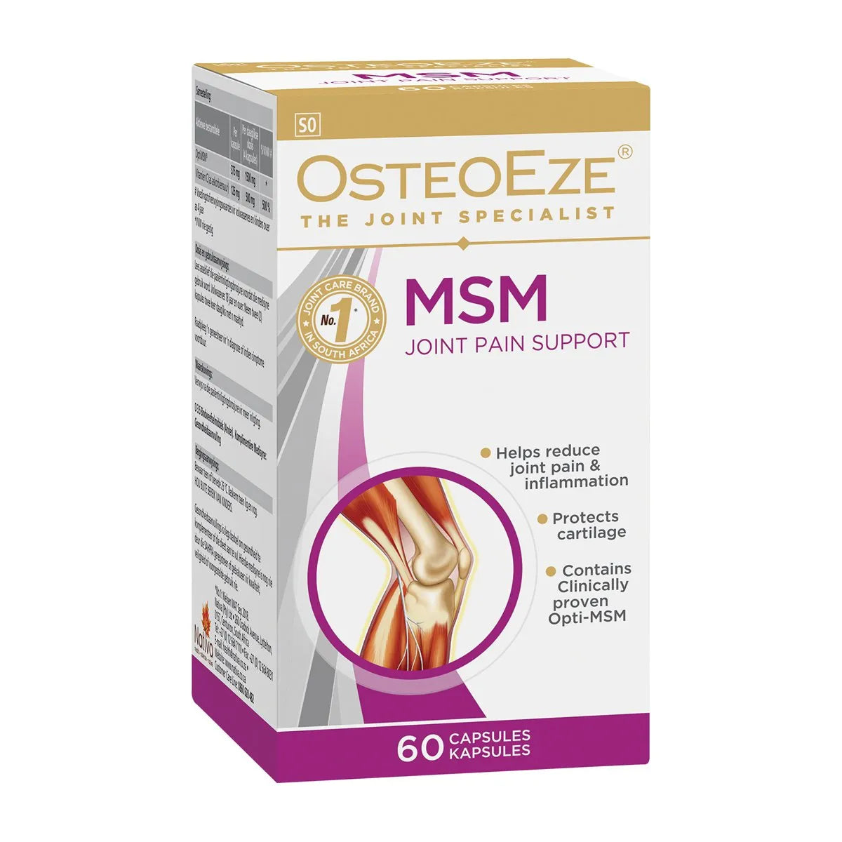 OSTEOEZE WITH MSM CAPSULES 60