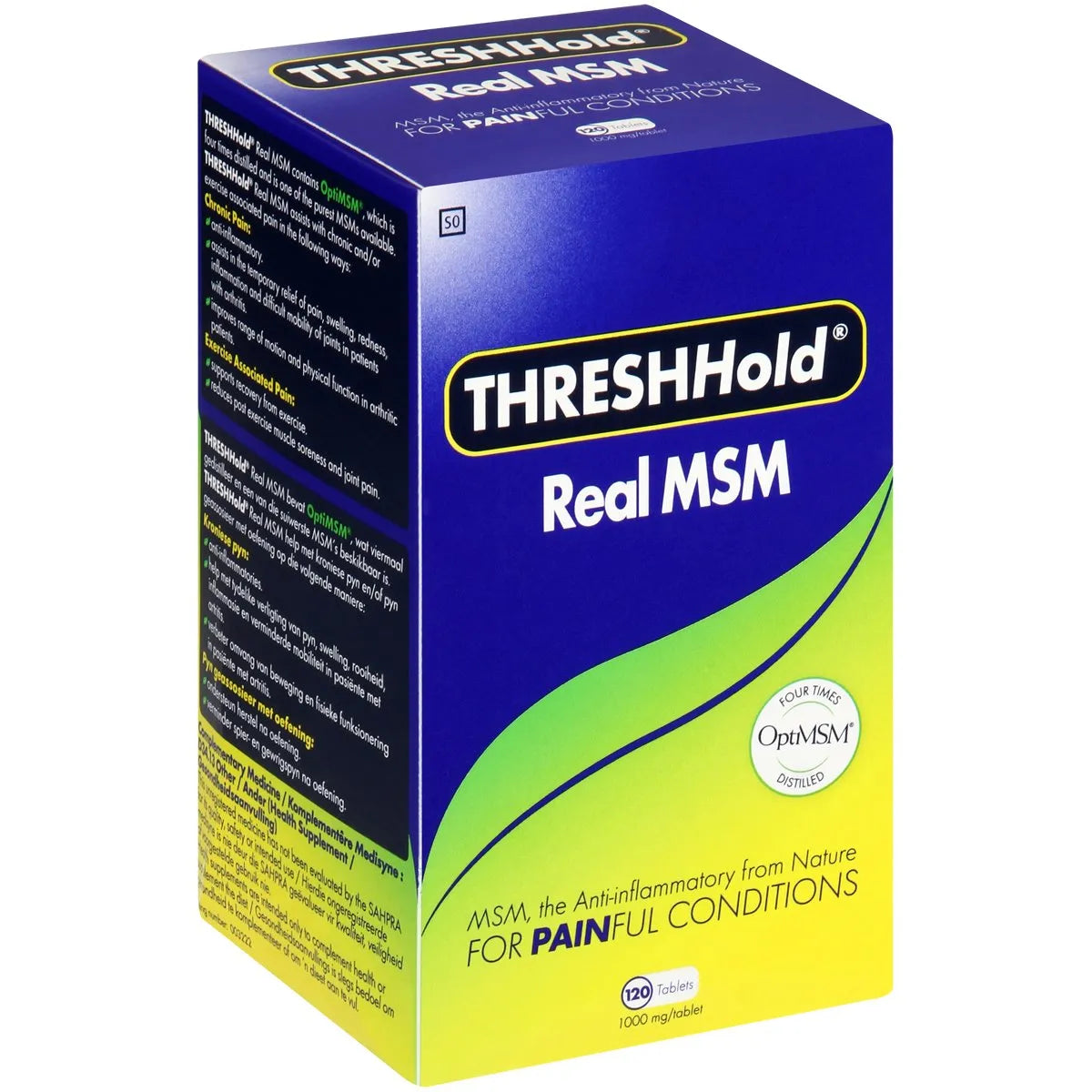 THRESHOLD REAL MSM TABLETS 120