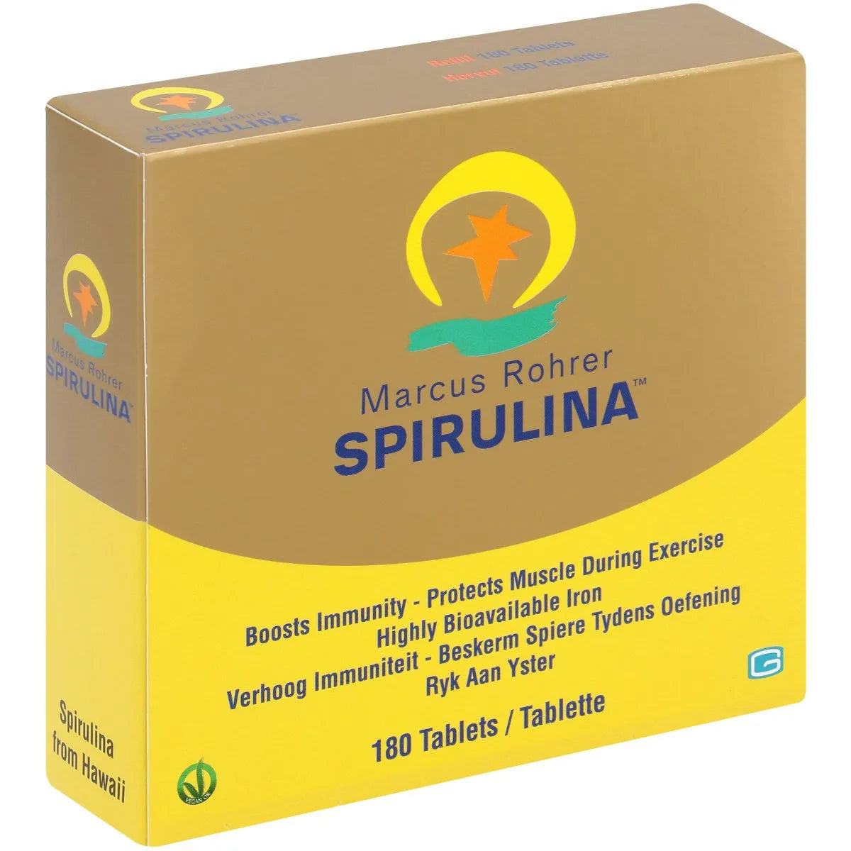 MARCUS ROHRER SPIRULINA TABLETS 180