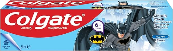 COLGATE SMILES BATMAN TOOTHPASTE