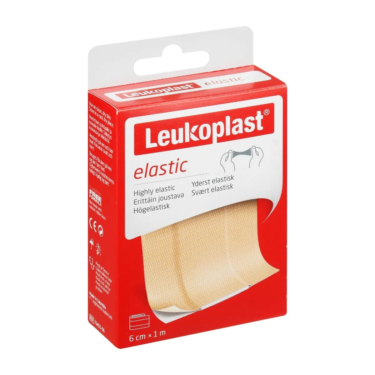 LEUKOPLAST ELASTIC 6CMX1M