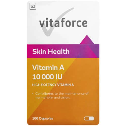 VITAFORCE VITAMIN A 10000IU CAPSULES 100