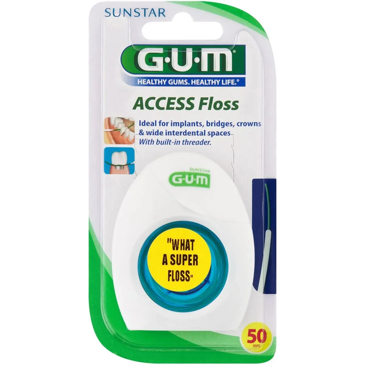 GUM ACCESS DENTAL FLOSS 50ML