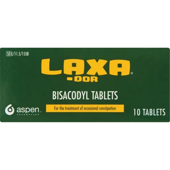 LAXADOR BISACODYL 5MG TABLETS 10