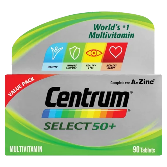 CENTRUM SELECT 50+ TABLETS 90