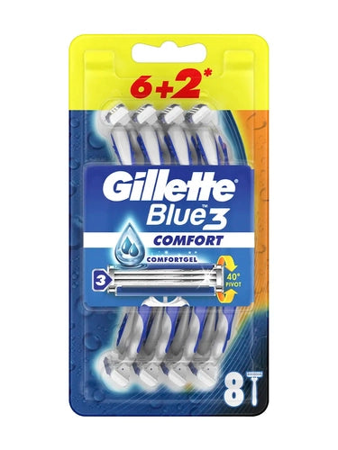 GILLETTE BLUE 3 COMFORT RAZER 8