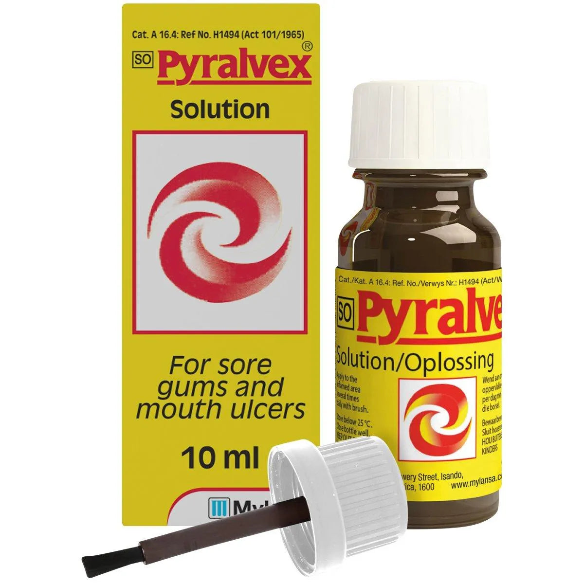 PYRALVEX BERNA SOLUTION 10ML