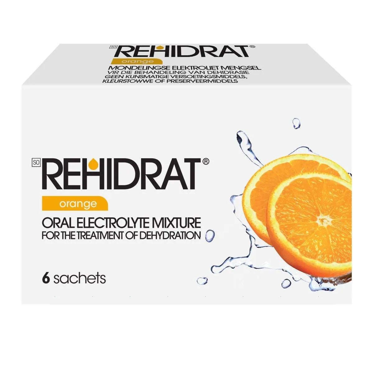 REHIDRAT ORANGE 14G SACHETS 6