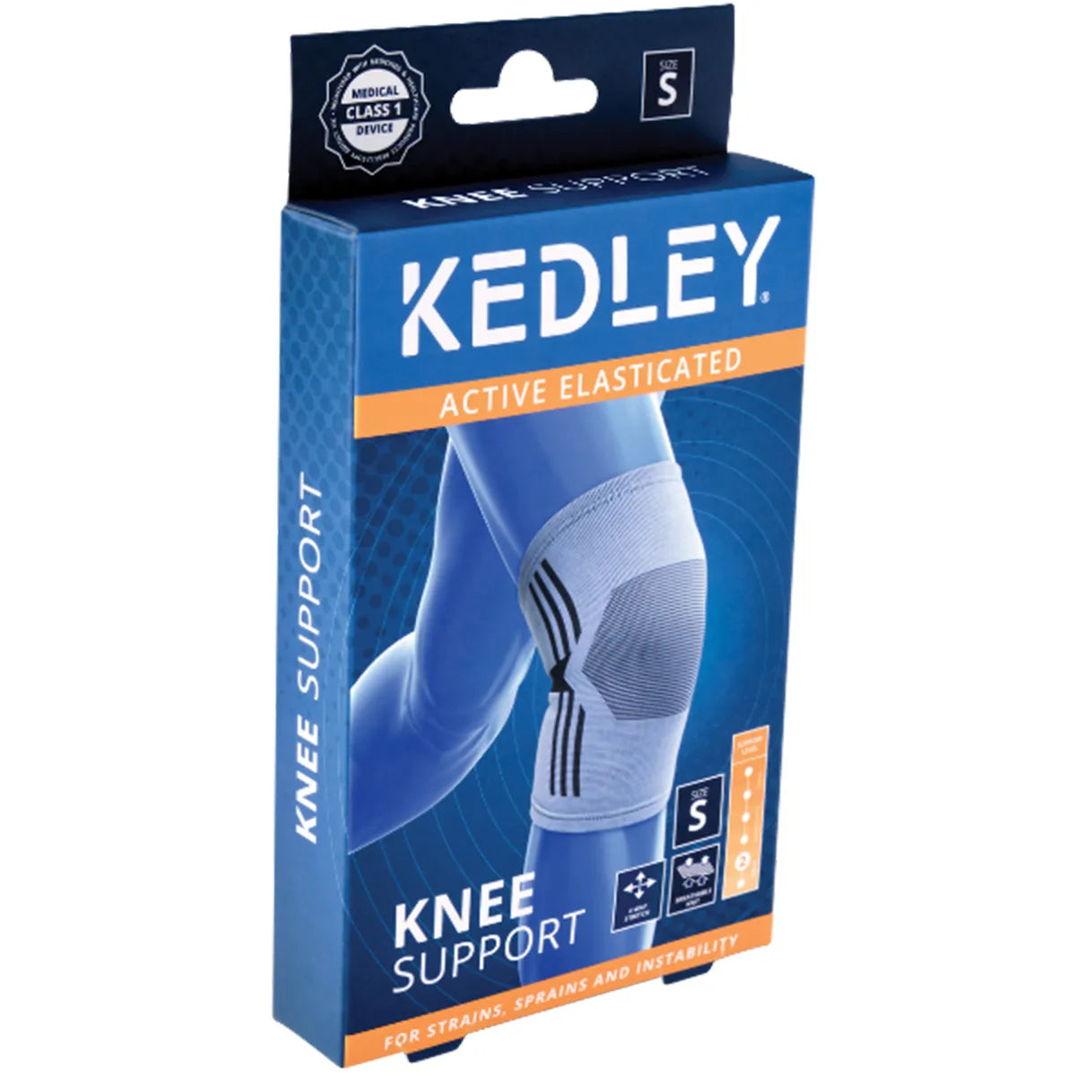 KEDLEY ELASTIC KNEE SUPPORT ASSORTED SIZES