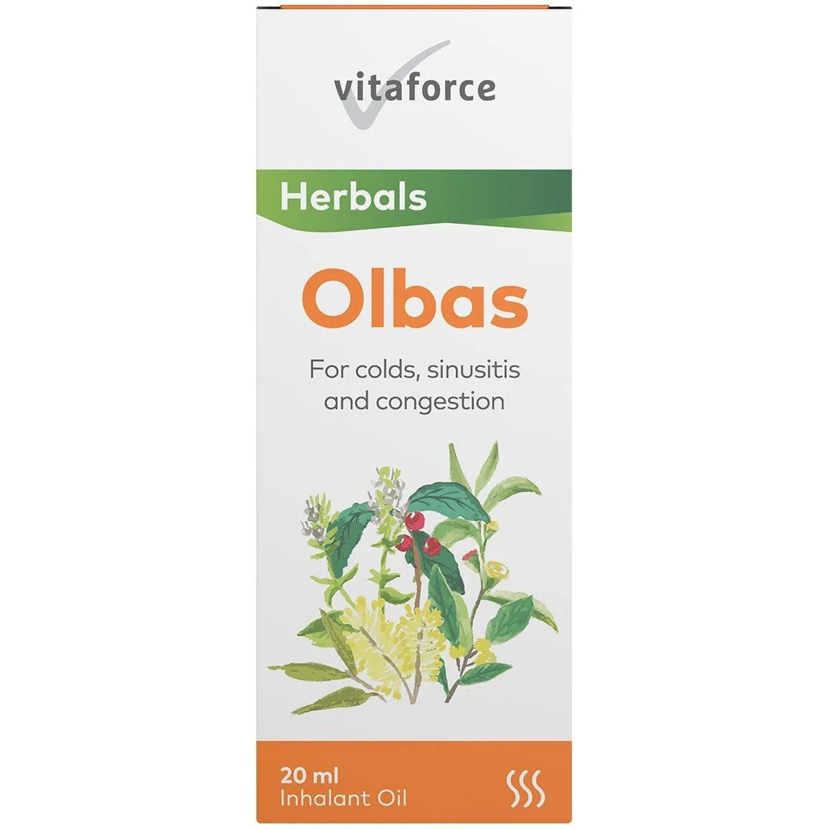 HERBAFORCE OLBAS OIL HF DROPS 20ML