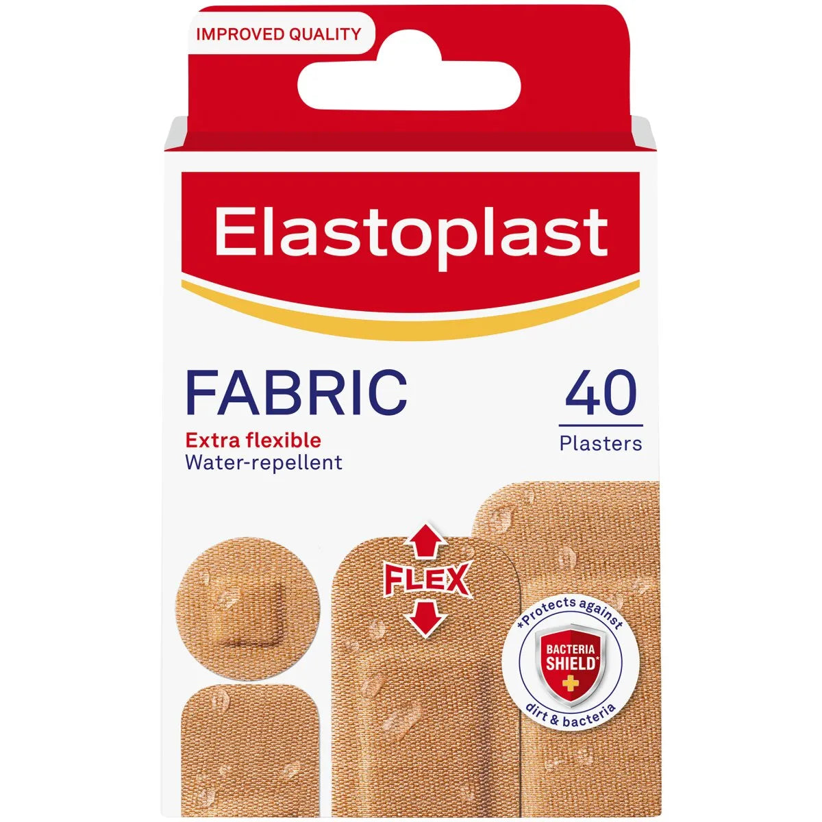 ELASTOPLAST FABRIC STRIP ASSORTED 40