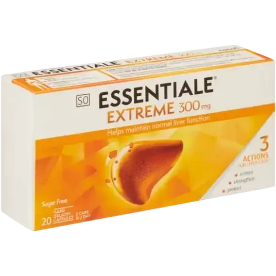 ESSENTIALE EXTREME 300MG CAPSULES 20