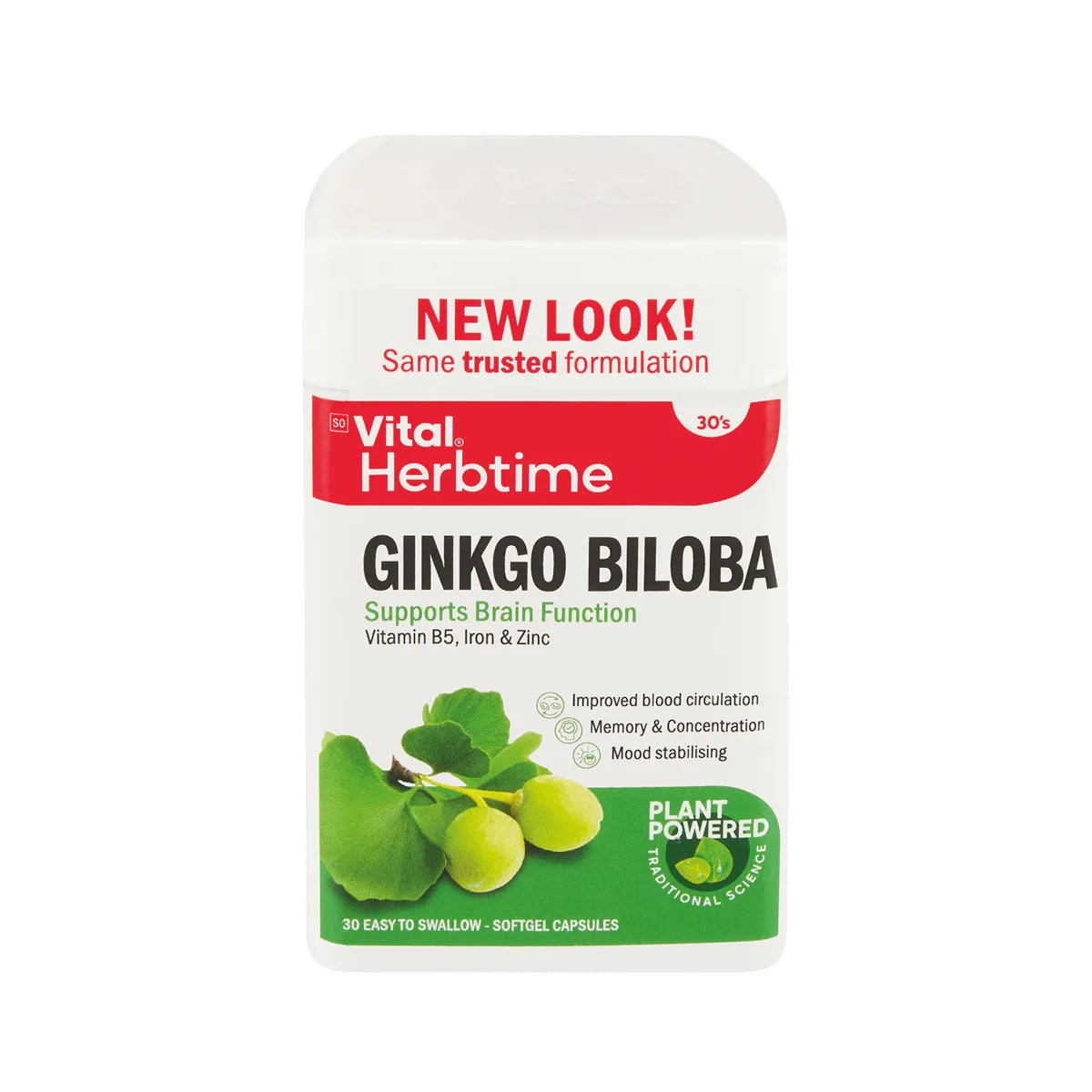 VITAL GINKGO BILOBA CAPSULES 30