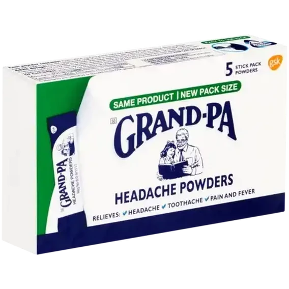 GRANDPA HEADACHE POWDER SACHETS