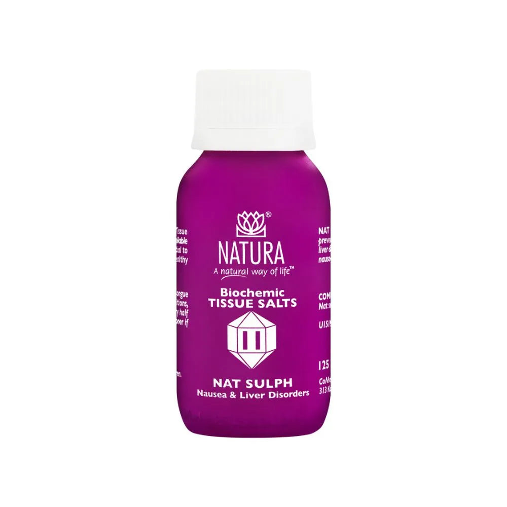 NATURA SULPH D6 TABLETS 125