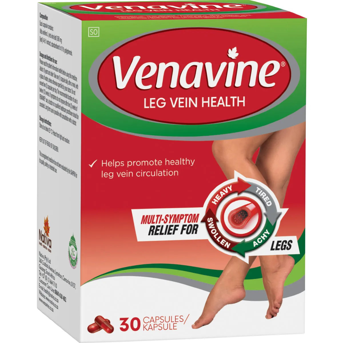 VENAVINE 360MG CAPSULES 30