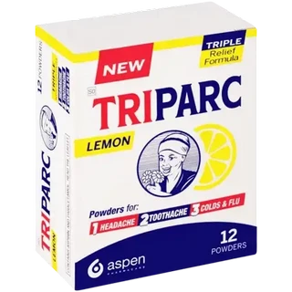TRIPARC LEMON SACHETS 12