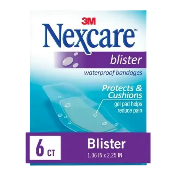 NEXCARE WATERPROOF BLISTER PLASTERS 6