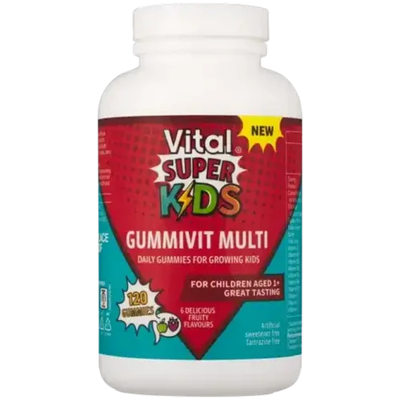 VITAL SUPER KIDS GUMMIVIT MULTIVITAMIN 120