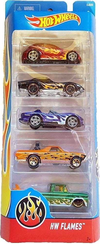 HOT WHEELS FLAME CAR SINGLE