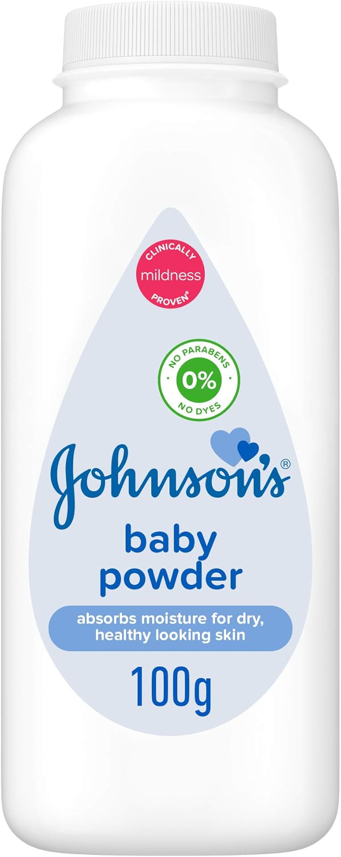 JOHNSON & JOHNSON REGULAR CORNSTARCH POWDER