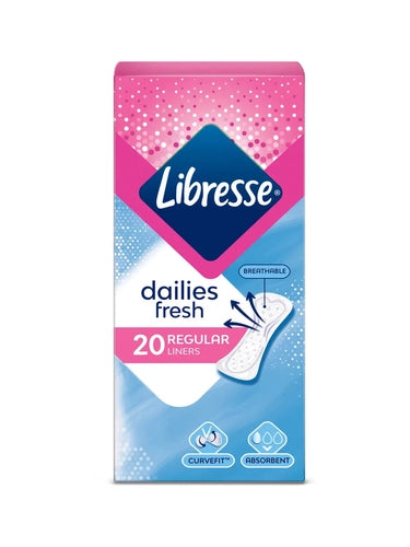 LIBRESSE PANTYLINER NORMAL 20