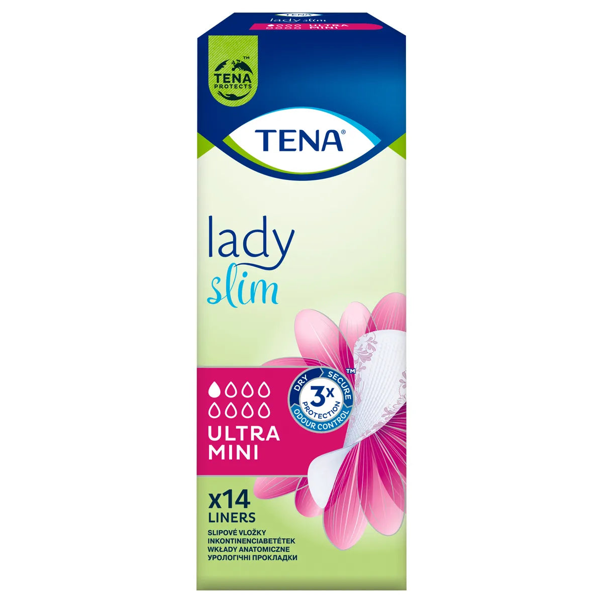 TENA LADY SLIM ULTRA MINI PADS 14