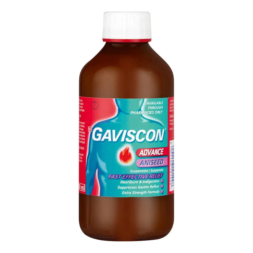 GAVISCON ADVANCE 500MG/5ML SUSPENSION 500ML