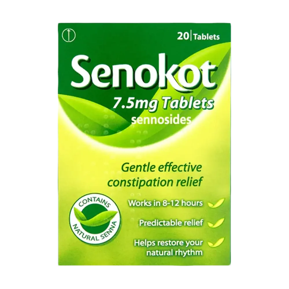 SENOKOT 7,5MG TABLETS 20